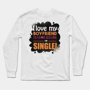 funny Single Shirt Long Sleeve T-Shirt